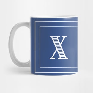 X Monogram Mug